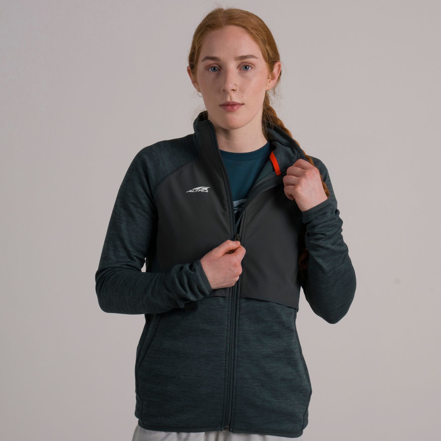 Chaqueta Para Correr Altra Everyday Híbrido Mujer Verde Oscuro | Costa Rica-51709839